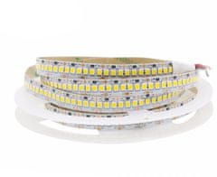 Berge LED pásik - SMD 2835 - 120W - 24W/m - IP20 - 12V - 5m - studená biela