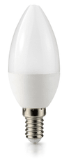 Berge LED žiarovka - ecoPLANET - E14 - 10W - sviečka - 880Lm - neutrálna biela