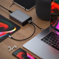 Satechi 108W Pro USB-C PD stolová nabíjačka - nástenná nabíjačka