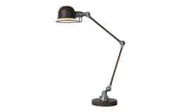 LUCIDE Stolný retro lampa HONORE Rust Brown