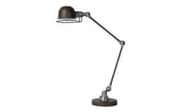 LUCIDE Stolný retro lampa HONORE Rust Brown