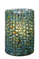 LUCIDE Stolová lampička Marbles Clear, priemer 15cm