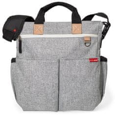 Skip hop Taška prebaľovacia Duo Signature grey melange