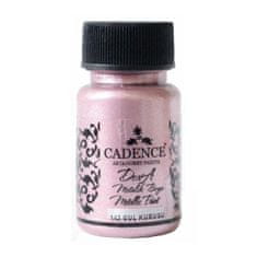 Cadence Metalická akrylová barva / Sušená růže 50 ml