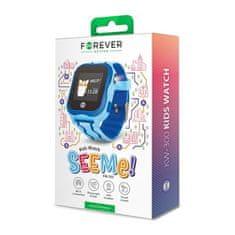 Forever Hodinky SMART FOREVER KIDS KW-300 modré GPS/WIFI