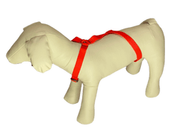 Palkar Klasický postroj pre psov 28 cm - 45 cm veľ. 2 červená