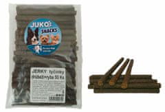 Juko Jerky tyčinky Hydinová & ryba Snacks (50 ks)