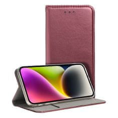 MobilMajak Puzdro / obal na Samsung A52 / A52s / A52 5G burgundy - Smart Magneto book