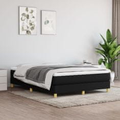 Vidaxl Rám na boxspring posteľ čierny 140x200 cm látka