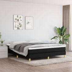 Vidaxl Rám na boxspring posteľ čierny 160x200 cm látka