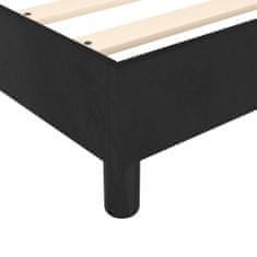 Vidaxl Rám na boxspring posteľ čierny 90x190 cm zamat