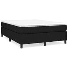 Vidaxl Rám na boxspring posteľ čierny látka 140x190 cm