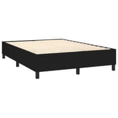 Vidaxl Rám na boxspring posteľ čierny látka 140x190 cm