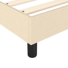 shumee Boxspring posteľ s matracom krémová 100x200 cm látka