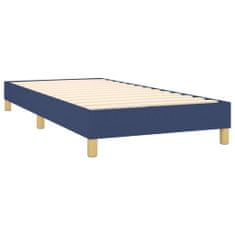 Petromila vidaXL Boxspring posteľ s matracom modrá 100x200 cm látka