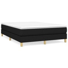 Vidaxl Rám na boxspring posteľ čierny 140x200 cm látka