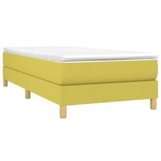 Vidaxl Posteľný rám na boxspring zelený 80x200 cm látka