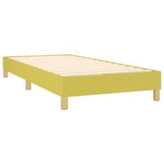 Petromila vidaXL Boxspring posteľ s matracom zelená 100x200 cm látka