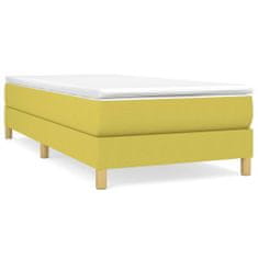 Vidaxl Posteľný rám na boxspring zelený 80x200 cm látka