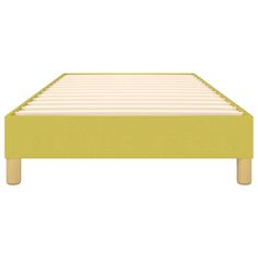 Vidaxl Posteľný rám na boxspring zelený 80x200 cm látka