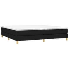 Vidaxl Rám na boxspring posteľ čierny látka 200x200 cm