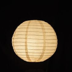 ProGarden Progarden Solárne Záhradné Teplá Biela Svietidlo Závesné Solar Ball Led Hanging 40 Cm