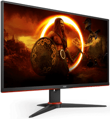 AOC 27G2SPAE monitor, gaming, IPS, 27, 165 Hz, črn (27G2SPAE/BK)