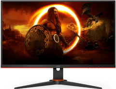 AOC 27G2SPAE monitor, gaming, IPS, 27, 165 Hz, črn (27G2SPAE/BK)