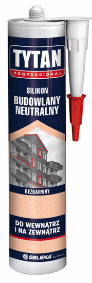 TYTAN Neutrálny stavebný silikón titán 280ml hnedý