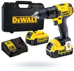 DeWalt Akumulátorový vŕtací skrutkovač xr 18v 2*4,0ah li