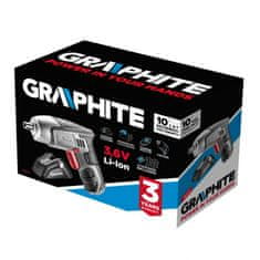 Graphite Akumulátorový skrutkovač 3,6 V li-ion 1,3 Ah