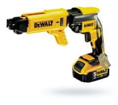 DeWalt Akumulátorový skrutkovač na sadrokartón xr 18v 2*5.0ah li-lon+dcf6201