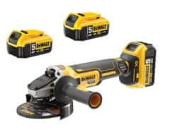 DeWalt Akumulátorová uhlová brúska 125 mm xr 3*5,0ah