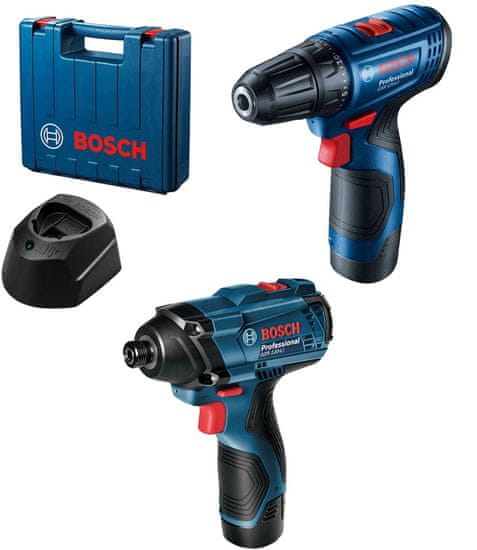 Bosch Akumulátorový vŕtací skrutkovač gsr 120-li 2*2.0*ah+gdr120