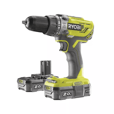 RYOBI Aku. Vŕtačka/šrotovník r18pd3-220s 18v 2*2,0ah one+