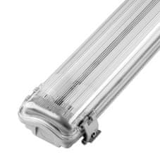 Orno Svietidlo ip65 120cm + 2 žiarivky t8 led 18w 3600lm, 4000k