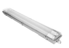 Orno Svietidlo ip65 60cm + 2 žiarivky t8 led 9w 1800lm, 4000k