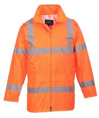 Portwest Výstražná bunda pred. Oranžové hi-vis dážď xxl