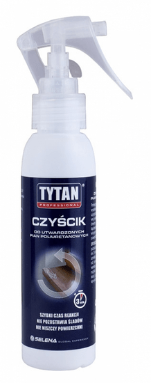 TYTAN Vytvrdená čistiaca pena 100ml titan