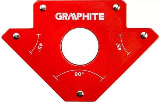 Graphite Zváracia magnetická konzola 122*190*25mm nosnosť 34kg