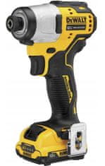 DeWalt Vŕtačka/vŕtačka dcd701 + zakr. Rázový ovládač dcf801 2*3,0 ah