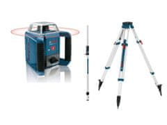 Bosch Rotačný laser grl400h+ statív bt170 + nivelačná doska gr240