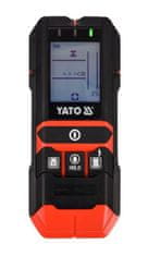 YATO Detektor profilov a káblov, merač vlhkosti 4v1