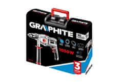 Graphite Príklepová vŕtačka 1050w skľučovadlo na kľúč 13mm otáčky 0-3000