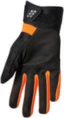 THOR rukavice SPECTRUM Cold fluo černo-oranžovo-šedé S