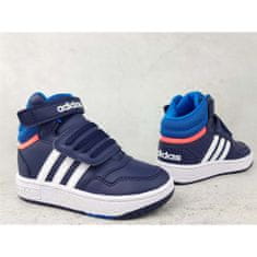 Adidas Obuv tmavomodrá 25.5 EU Hoops Mid 30 AC I