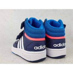 Adidas Obuv tmavomodrá 23.5 EU Hoops Mid 30 AC I