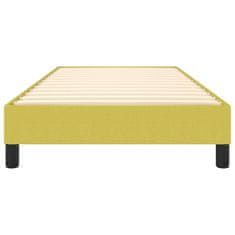 Vidaxl Rám na boxspring posteľ zelený 90x190 cm látka