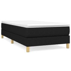 Vidaxl Rám na boxspring posteľ čierny látka 100x200 cm