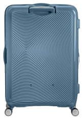 American Tourister Cestovný kufor na štyroch kolieskach SOUNDBOX SPINNER 77 EXP Stone Blue